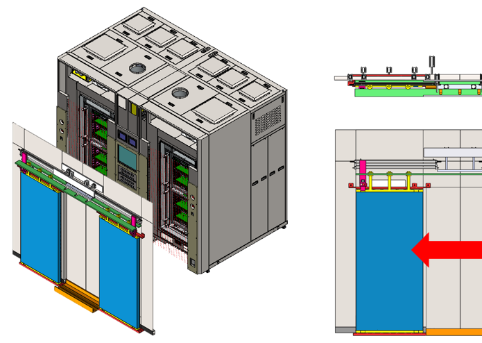 design drawing of aging chamber design drawing of aging chamber